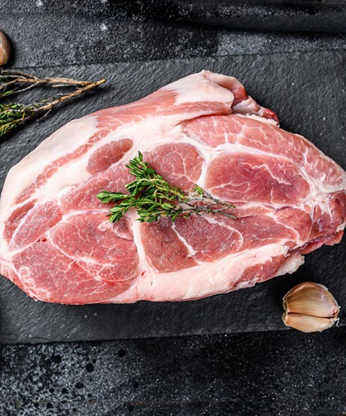 [폴비락] 1등급 이상 한돈 암돼지 목살(수육용) 500g